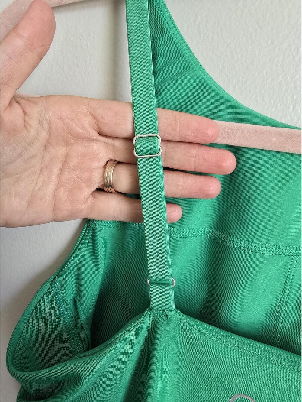 Calvin Klein Green Exercise Dress w Shorts Pockets Sm Golf Tennis Pickleball - Picture 3 of 5